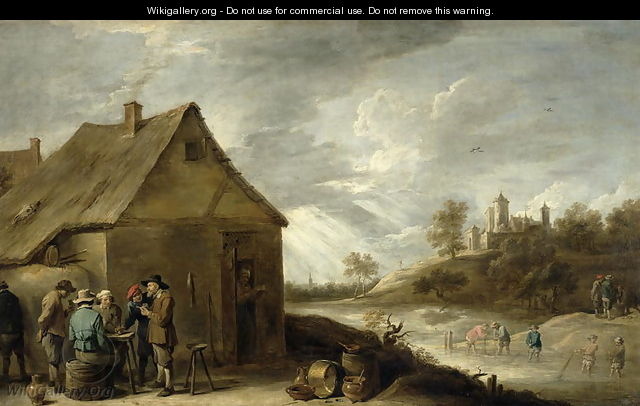 Inn by a River - David The Younger Teniers