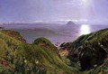 A View of Ailsa Craig and the Isle of Arran, 1860 - William Bell Scott