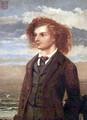 Portrait of Algernon Charles Swinburne 1837-1909 - William Bell Scott