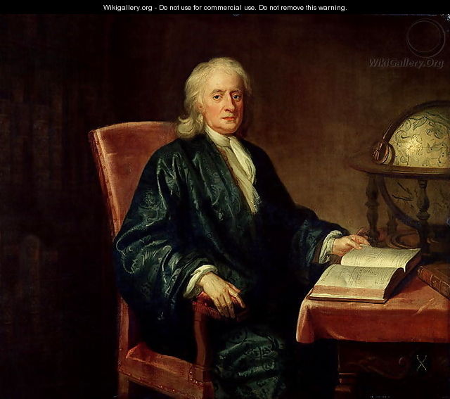 Portrait of Isaac Newton 1642-1727, c.1726 - Enoch Seeman