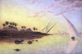 View on the Nile, 1855 - Thomas Seddon
