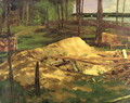 Sawdust Pit, 1876 - Carl Schuch