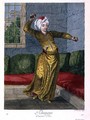 Tchingui, Turkish Dancer, 18th century - Gerard Jean Baptiste Scotin