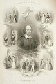 Frontispiece for the Comedies, from The Complete Works of Shakespeare, revised by J. O. Halliwell, engraved by G. Greatbach, 19th century - (after) Scott, T. D.