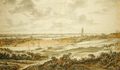 Panorama with the town of Rhenen - Willem Schellinks