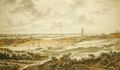 Panorama with the town of Rhenen - Willem Schellinks