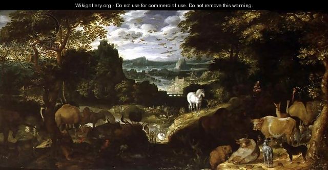 Orpheus Charming the Animals, 1601 - Jacob I Savery