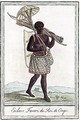 The King of Congos Favourite Slave, engraved by J. Laroque, c.1770 - (after) Sauveur, J.G.