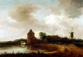 A River Landscape - Cornelis Symonsz van der Schalcke