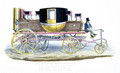 Mr. Gurneys Steam Carriage as Seen Running in Regents Park, 6th November 1827 - George the Elder Scharf