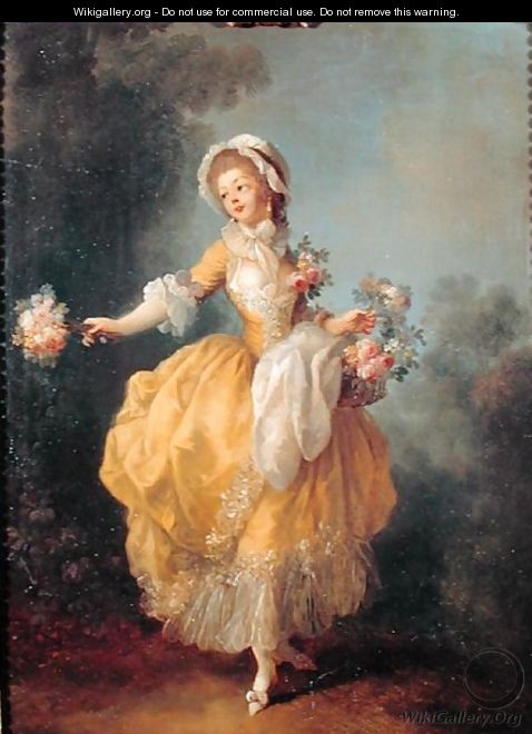 Dancer with a Bouquet - Jean-Frederic Schall