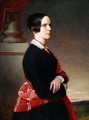 Portrait of Mrs. Sandys, the artists mother, later 1840s - Anthony Frederick Sandys