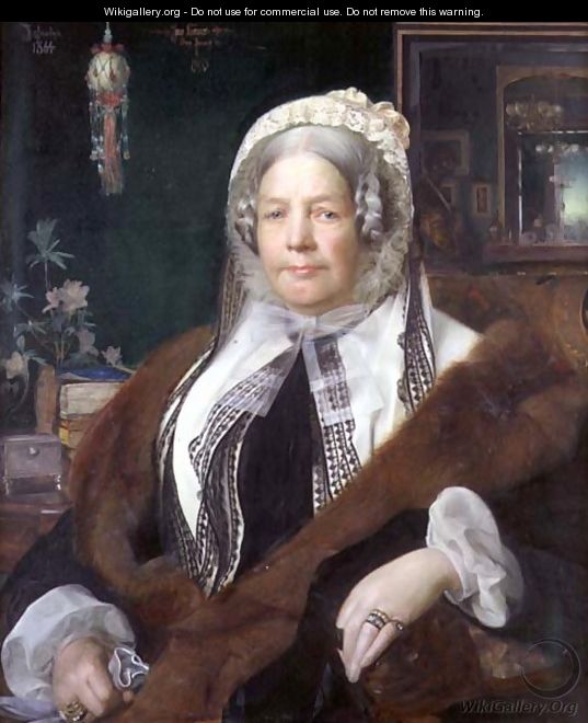 Portrait of Jane Lewis, born 19 January 1793, 1864 - Anthony Frederick Sandys