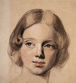 Head of Emma Sandys - Anthony Frederick Sandys