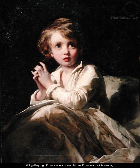 The Infant Samuel, c.1853 - James Sant