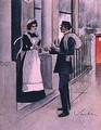 The Postman, No.1 from Familiar Figures of London, c.1901 - Robert Sauber