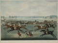 Ascot - Oatlands Sweepstakes, engraved by J.W. Edy fl. 1780-1820, published in 1792 - John Nost Sartorius