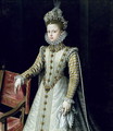 The Infanta Isabel Clara Eugenie 1566-1633 1579 - Alonso Sanchez Coello