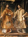 St. Lawrence and St. Stephen, 1580 - Alonso Sanchez Coello