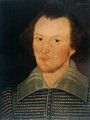 Portrait of a man, reputed to be William Shakespeare, 1603 - (attr. to) Sanders, John