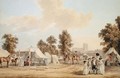 An encampment in St. Jamess Park - Paul Sandby