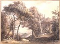 The Round Temple - Paul Sandby