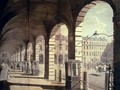 Covent Garden Piazza - Paul Sandby