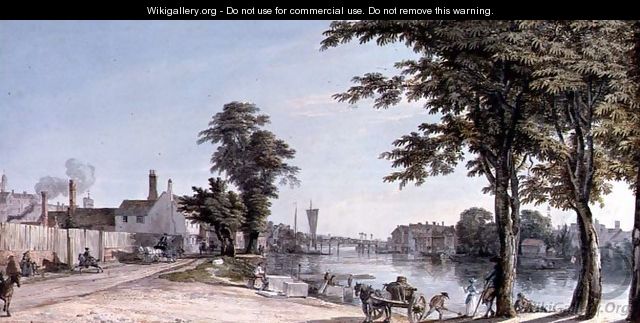 Windsor East View from Crown Corner - Paul Sandby