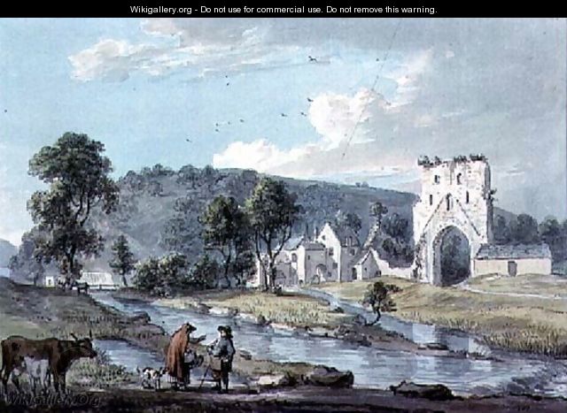 Hubberston Priory Near Milford Haven - Paul Sandby