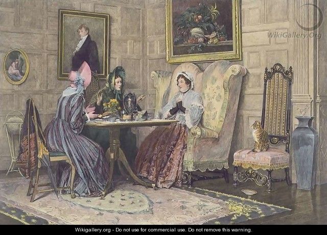 Scandal and Tea, published 1893 - Walter-Dendy Sadler