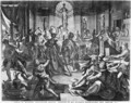 Celebration Scene, 1588 - Jean or Johann Sadeler