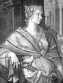 Martia Fulvia wife of Titus - Aegidius Sadeler or Saedeler