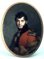 Portrait of a Man in a Red Uniform - Daniel Saint