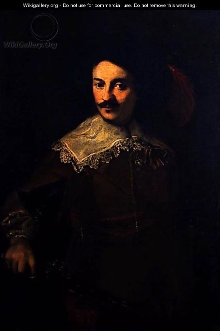 Self Portrait with a Pistol, c.1610 - Ventura Salimbeni