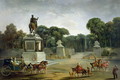 The Entrance to the Tuileries from the Place Louis XV in Paris, c.1775 - Jacques-Philip-Joseph de Saint-Quentin