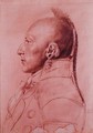 Portrait of a Chief of the Little Osages, c.1807 - Charles Balthazar J. F. Saint-Memin