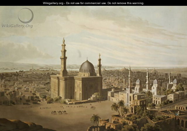 View of Grand Cairo, engraved by Daniel Havell 1785-1826 1809 - (after) Salt, Henry