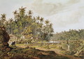 View near Point du Galle, Ceylon, engraved by Daniel Havell 1785-1826 published in 1809 - (after) Salt, Henry