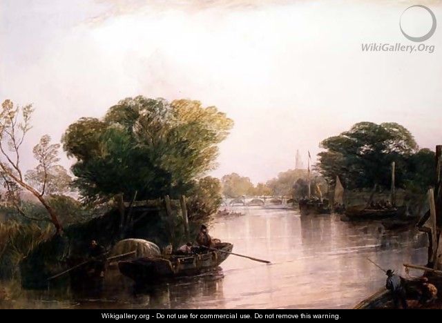 The Thames at Kew - John Francis Salmon