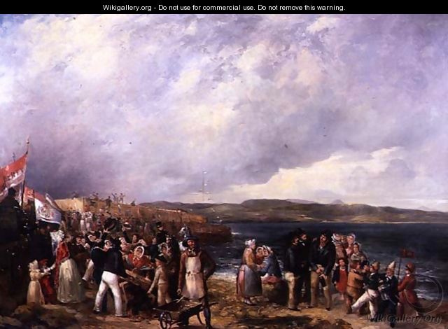 The Opening of Granton Harbour, Edinburgh, 28th June 1838 - William 