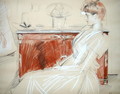 Madame Helleu in her Salon, c.1900 - Paul Cesar Helleu