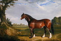 A Clydesdale Stallion, 1820 - John Frederick Herring Snr