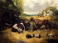 Farmyard Scene, 1853 - John Frederick Herring Snr
