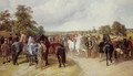 English Horse Fair on Southborough Common - John Frederick Herring Snr