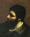 Self Portrait with Striped Collar - Gustave Courbet