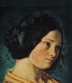 Portrait of Zelie Courbet, c.1842 - Gustave Courbet