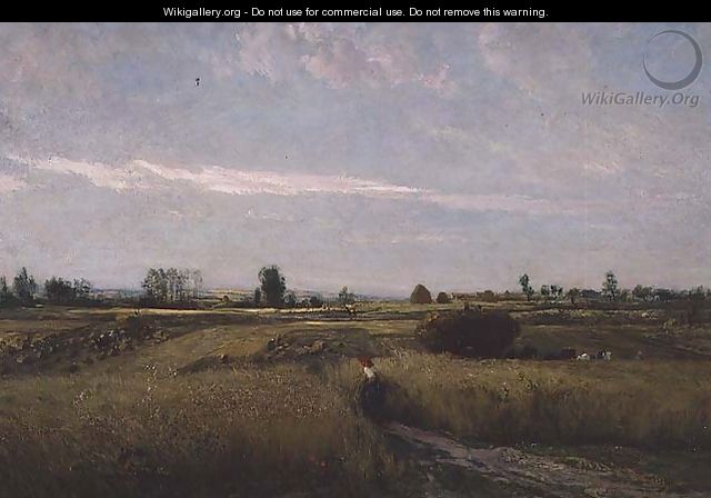 The Harvest, 1851 - Charles-Francois Daubigny