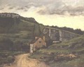 A Country Cottage - Gustave Courbet