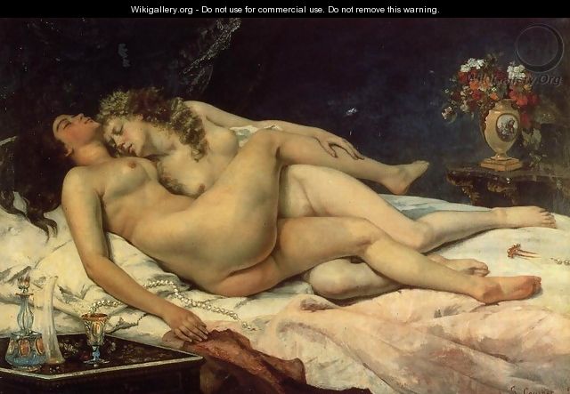 Le Sommeil, 1866 - Gustave Courbet