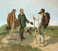 La Rencontre, or Bonjour Monsieur Courbet, 1854 - Gustave Courbet